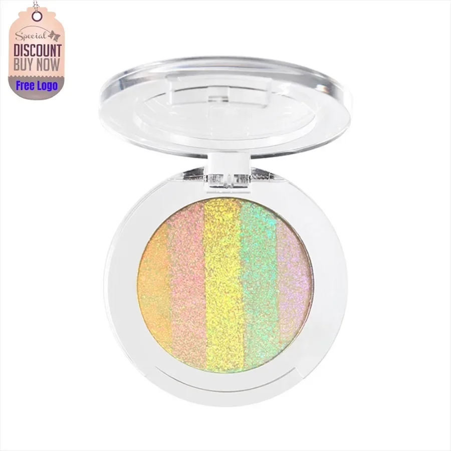 

Monochromatic Rainbow Eyeshadow Private Label Optical Chameleon Diamond Glitter Color-changing Eye Shadow Makeup Custom Logo