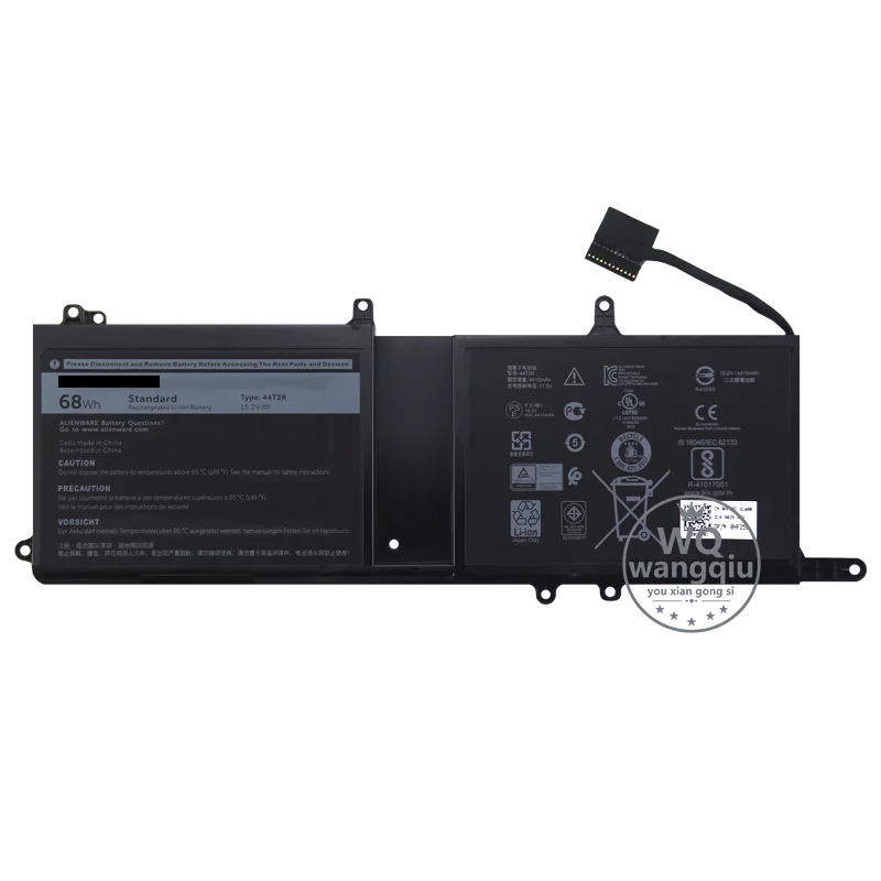 9NJM1 Bateria do laptopa Dell Alienware 15 R3 R4 17 R5 Series P69F P31E P31E001 MG2YH HF250 0546FF 0HF250 44T2R P69F002