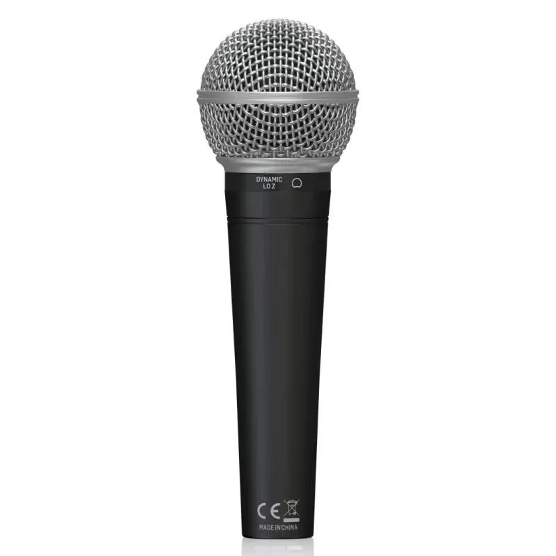 BEHRINGER SL 84C dynamic vocal microphone shock mount system ultra-wide frequency response for brilliant and transparent sound