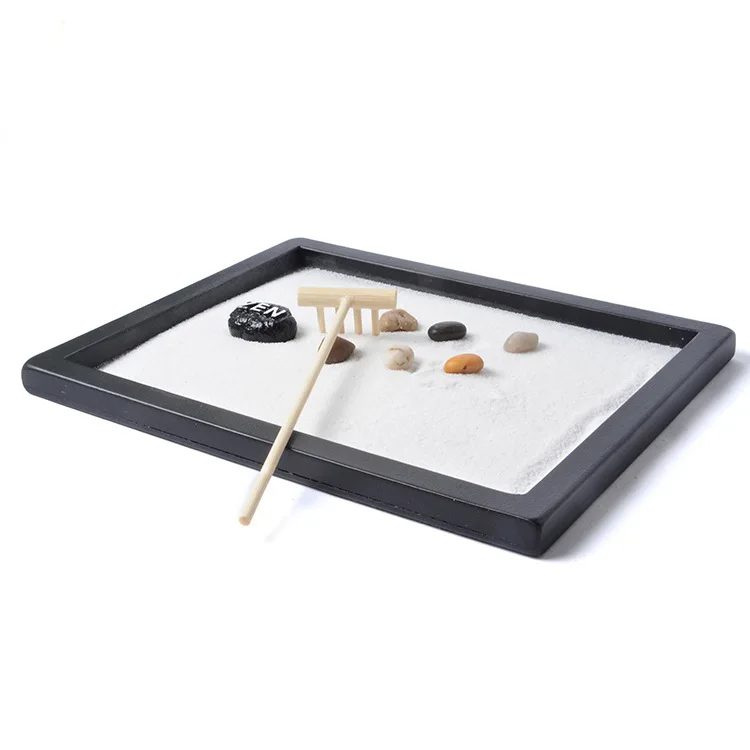 Zen Meditation Sand Table Decoration DIY Handmade Tabletop Home Furnishings ASMR Toy