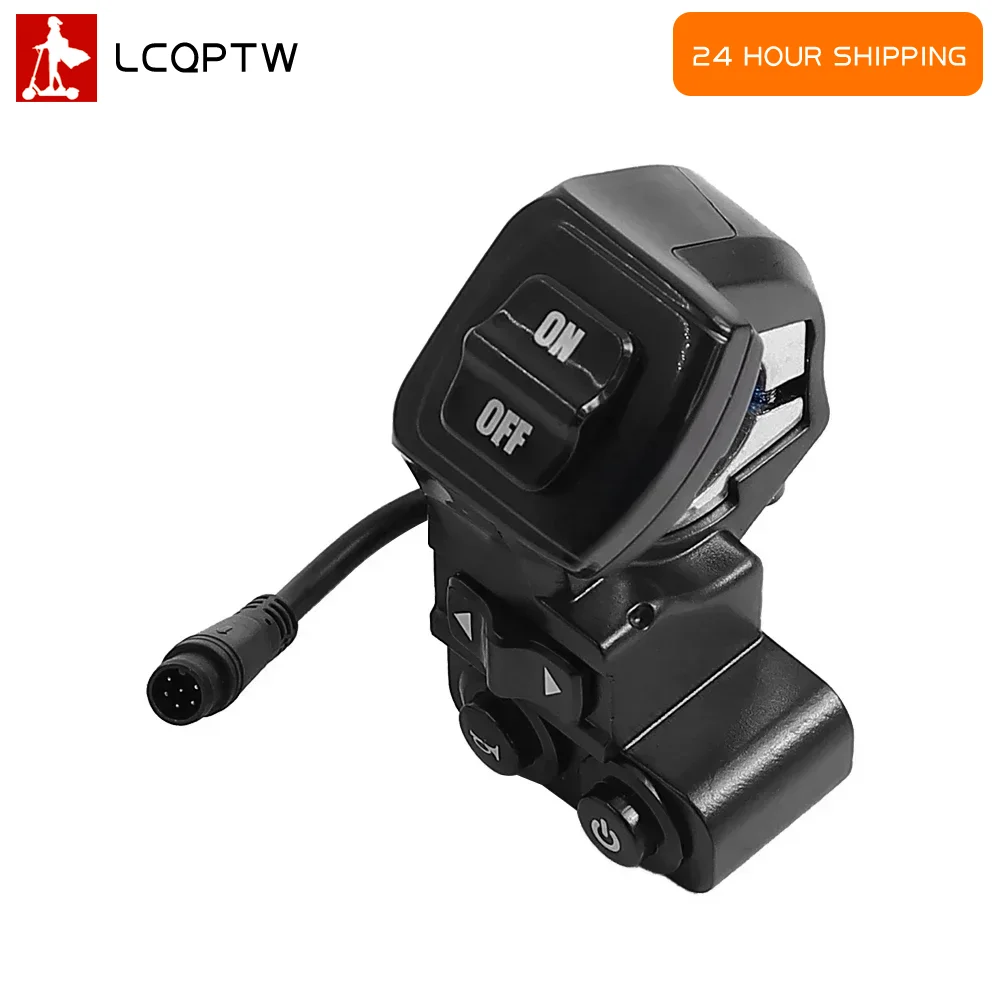 

Headlight Turn Signal Light Horn Switch for Kukirin G2 Pro G2 Max Multifunctional Switch Button Electric Scooter Accessories