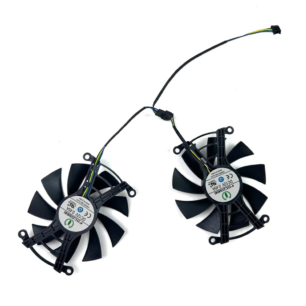 Nuevo ventilador de refrigeración 85mm 4pin 0.45A CMP 50HX GPU VENTILADOR para GALAXY JIESHUO CMP 50HX ventiladores de tarjeta de vídeo a granel
