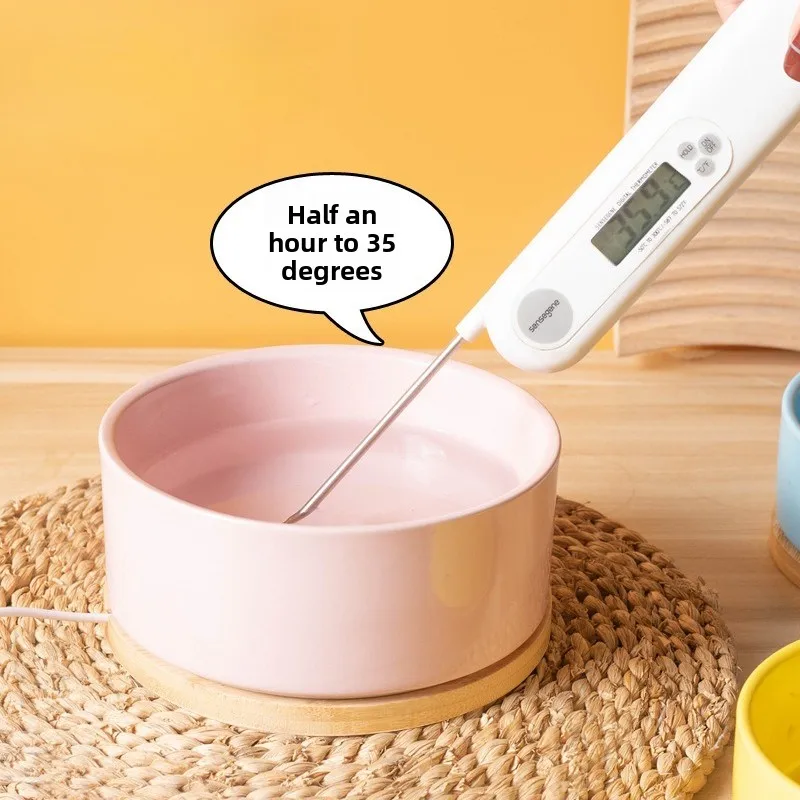 ثرموستاتي القط وعاء الماء القط التدفئة السيراميك القطط موزع مياه كلب جرو هريرة شارب الحيوانات الأليفة الكلاب القطط الأطباق لوازم