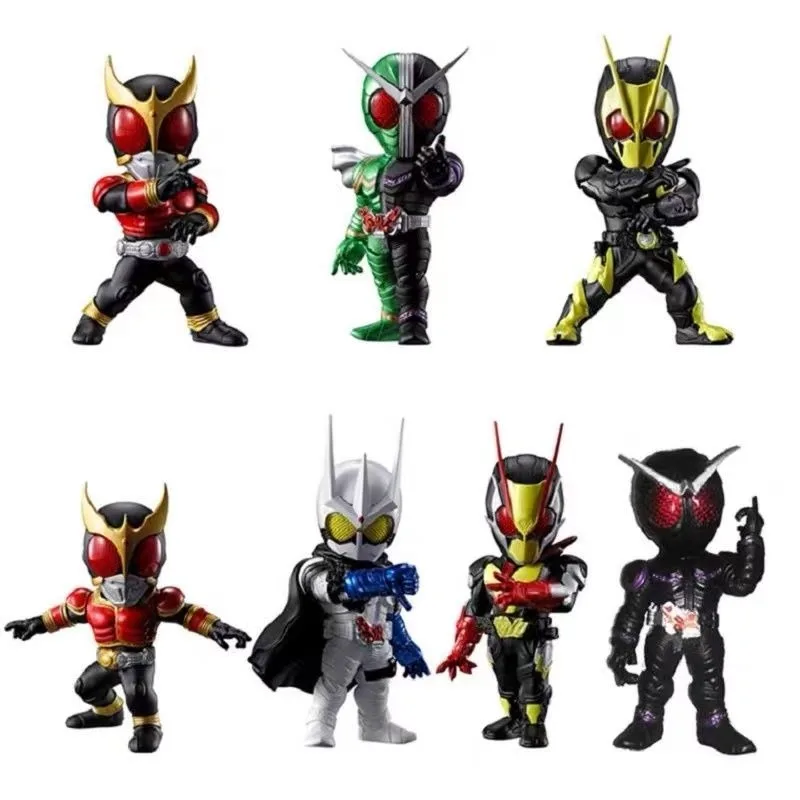 Cute Bandai Kamen Rider Kawaii 6cm wound ornaments creative figures Chuangqi Yaji Tuo Kongga anime peripheral gifts wholesale