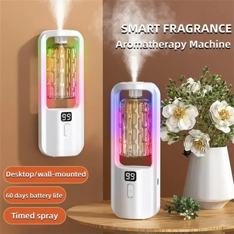 5 Gear Aroma Diffuser Fragrance Essential Oil Aromatherapy Machine Wall Mounted Humidifier Machine Air Freshener Bedroom Toilet