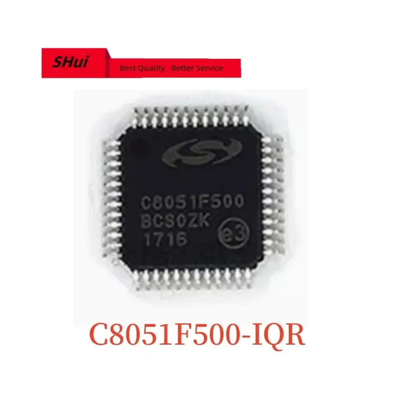 1PCS C8051F500-IQR C8051F500-IQ C8051F500 QFP48 -MCU 64KB50Mhz Microcontroller/Single Chip Microcomputer