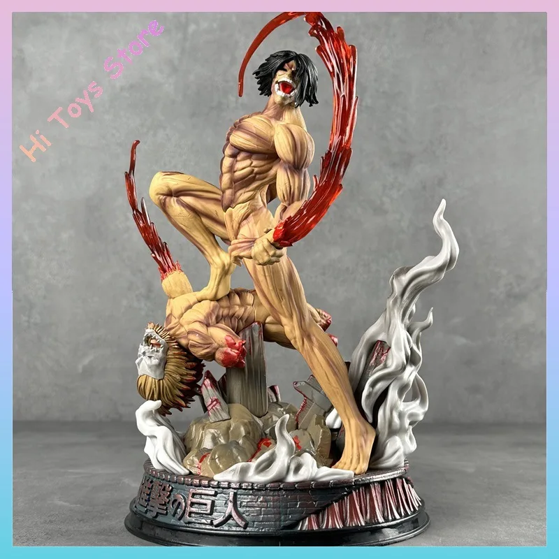 29 cm Yoyo Attack On Titan Bambole Forma di combattimento Eren Yeager Action Figure Stile base Modello anime Giocattoli per bambini Regalo di compleanno