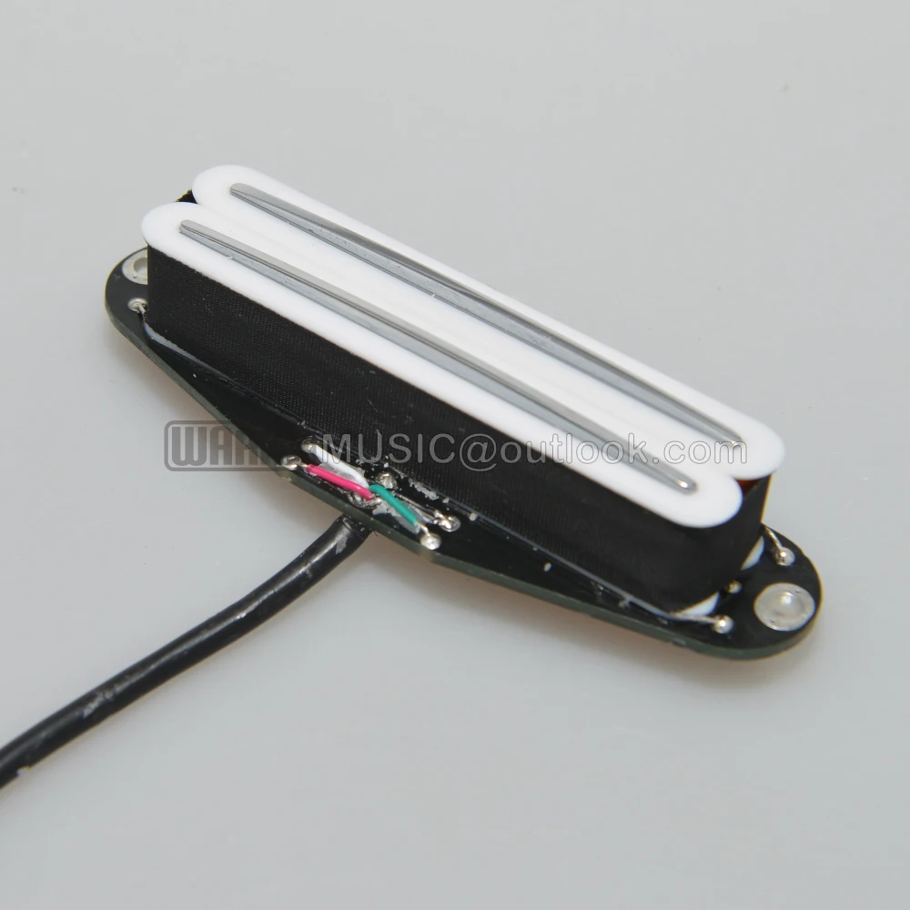 1Pcs Ceramic Rail Humbucker Hot Dual Rails Guitar Pickup Black White Yellow Color For Electric Guitar Parts