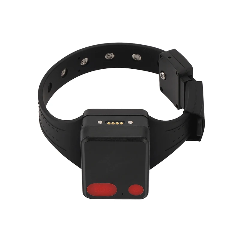 Long-Working GPS 4G Ankle Bracelet Tracker For Alzheimer's Patients Offenders WiFi Positioning Mode GNSS House Arrest Tracker