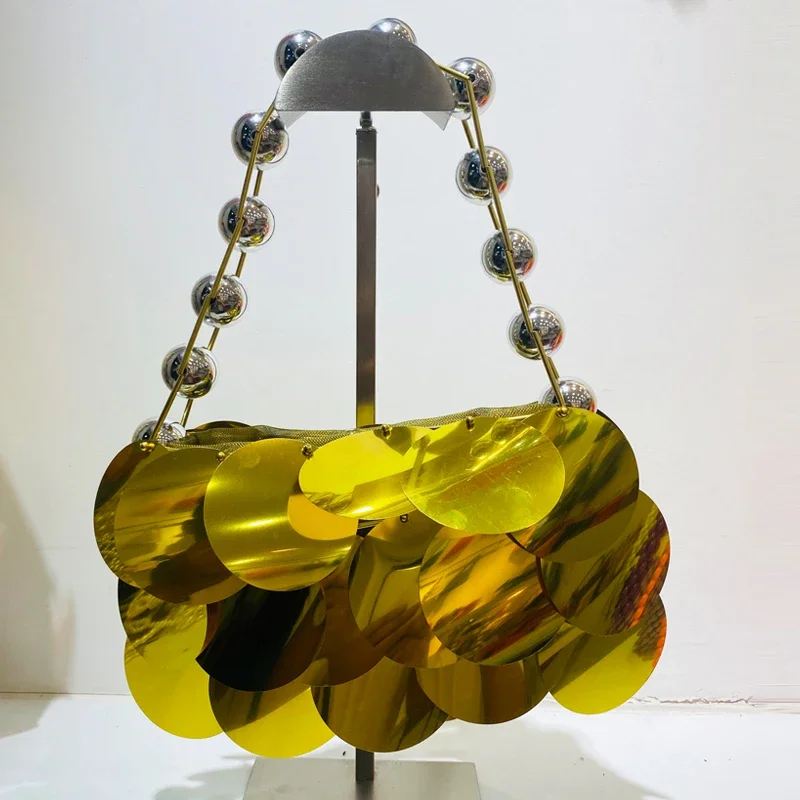 

Женские вечерние сумки для женщин. Роскошная дизайнерская сумка и кошелек. Новинка 2023. Блестящий клатч на запястье с инкрустацией блестками и отделкой из бисера.