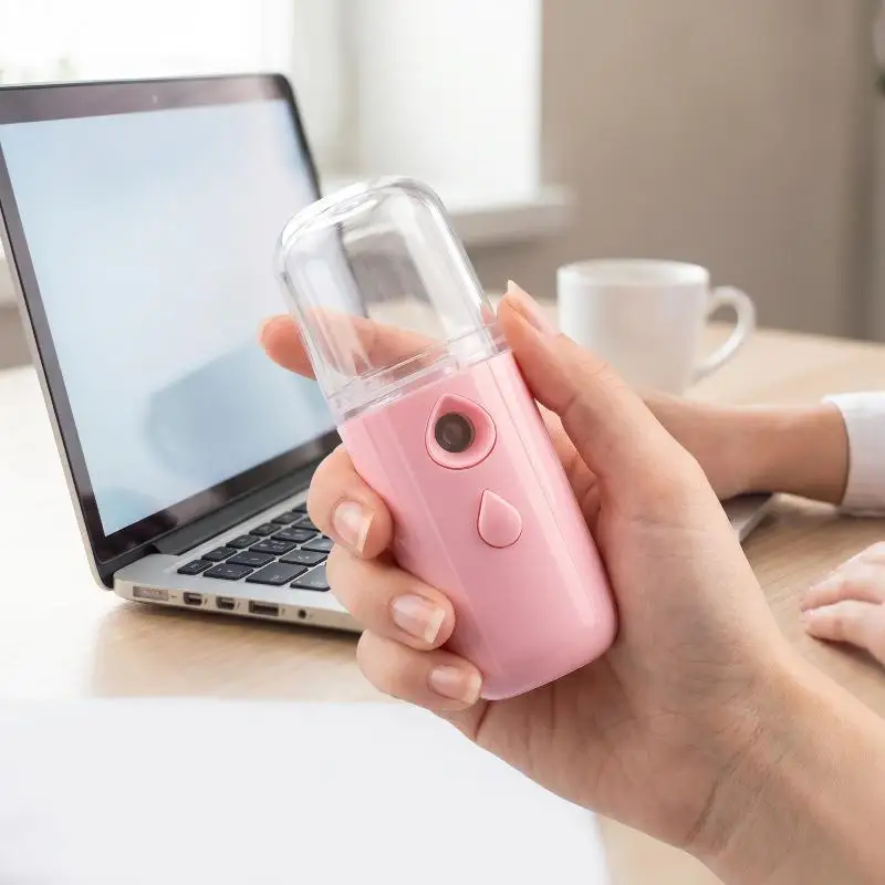 30ML Mini Face Humidifier Portable Sprayer USB Rechargeable For Face Hydrating