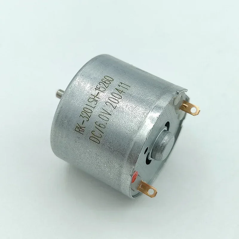 RK-320SH-15260 RF-320CH Mini 24mm Electric Motor DC 3V 3.7V 5V 6V 9V 10900RPM Micro Round Spindle Motor DIY Hobby Toy Model