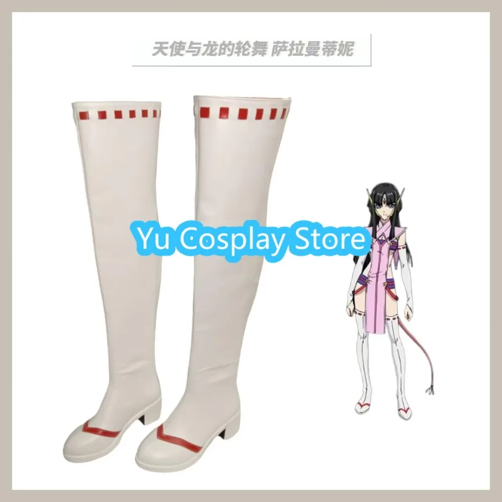 Yu cosplay loja salamandinay cosplay botas anime cosplay sapatos botas trajes de halloween adereços