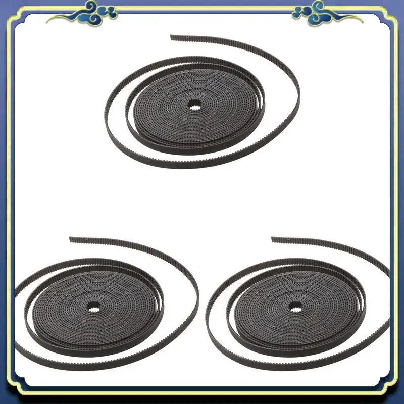 สายพานไทม์มิ่ง A86P-3Pcs ขนาด 5 เมตร GT2 ระยะห่าง 2 มม. กว้าง 6 มม. สำหรับเครื่องพิมพ์ 3 มิติและเครื่อง CNC