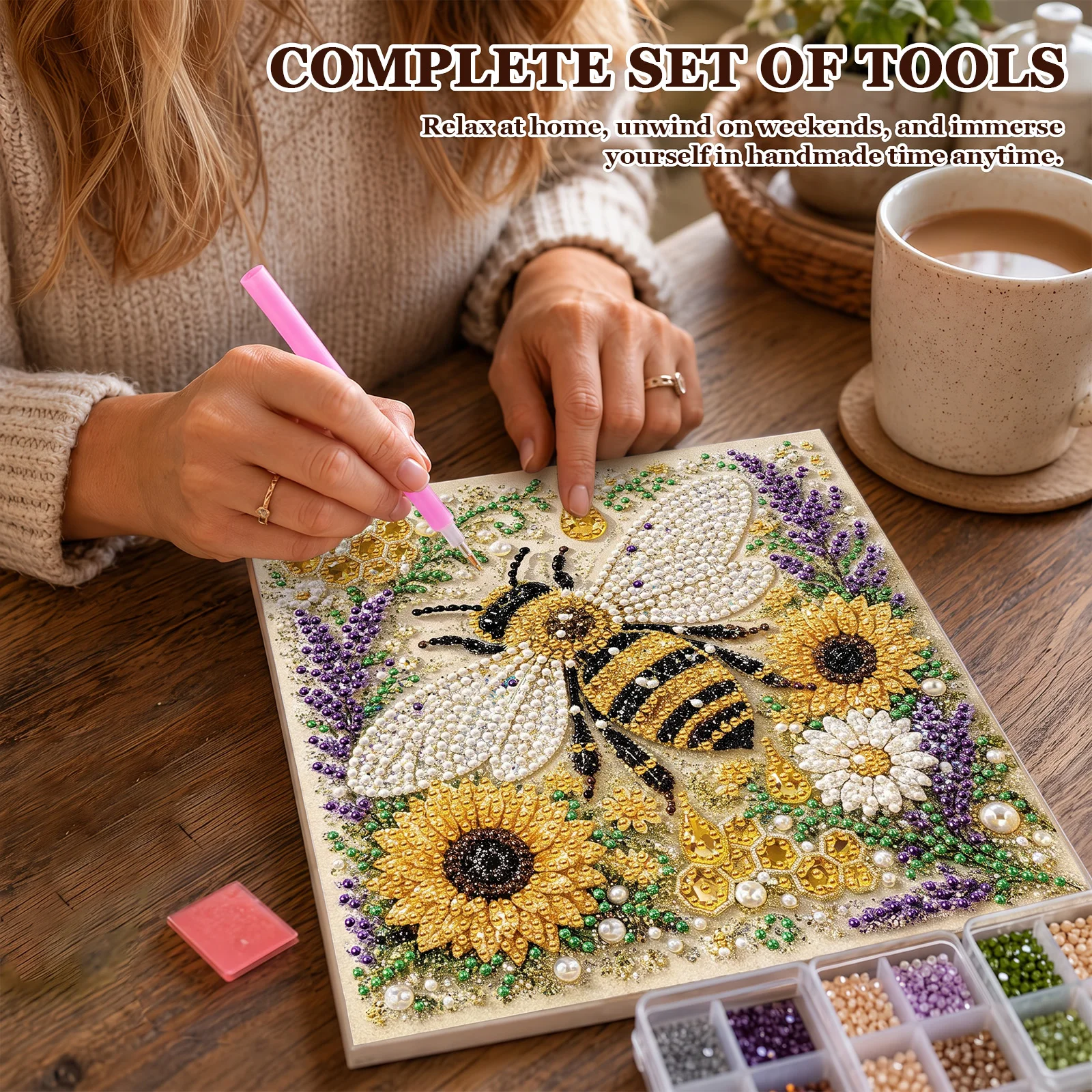 Kit d'art perlé animalier avec - Art Craft Hobbies avis et prix