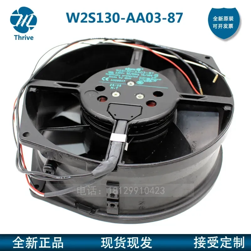 New ADDA AB3505HX-JB0 EX Fan for 35 x 35 x 9 mm Square 2-Wire Spot Cooling Fan