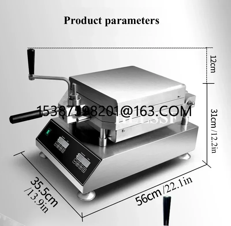 Fossiele Cake Making Machine Tako Senbei Maker Machine Drukken Garnalen Pannenkoek Machine Inktvis Monster Cracker Bakken Grill