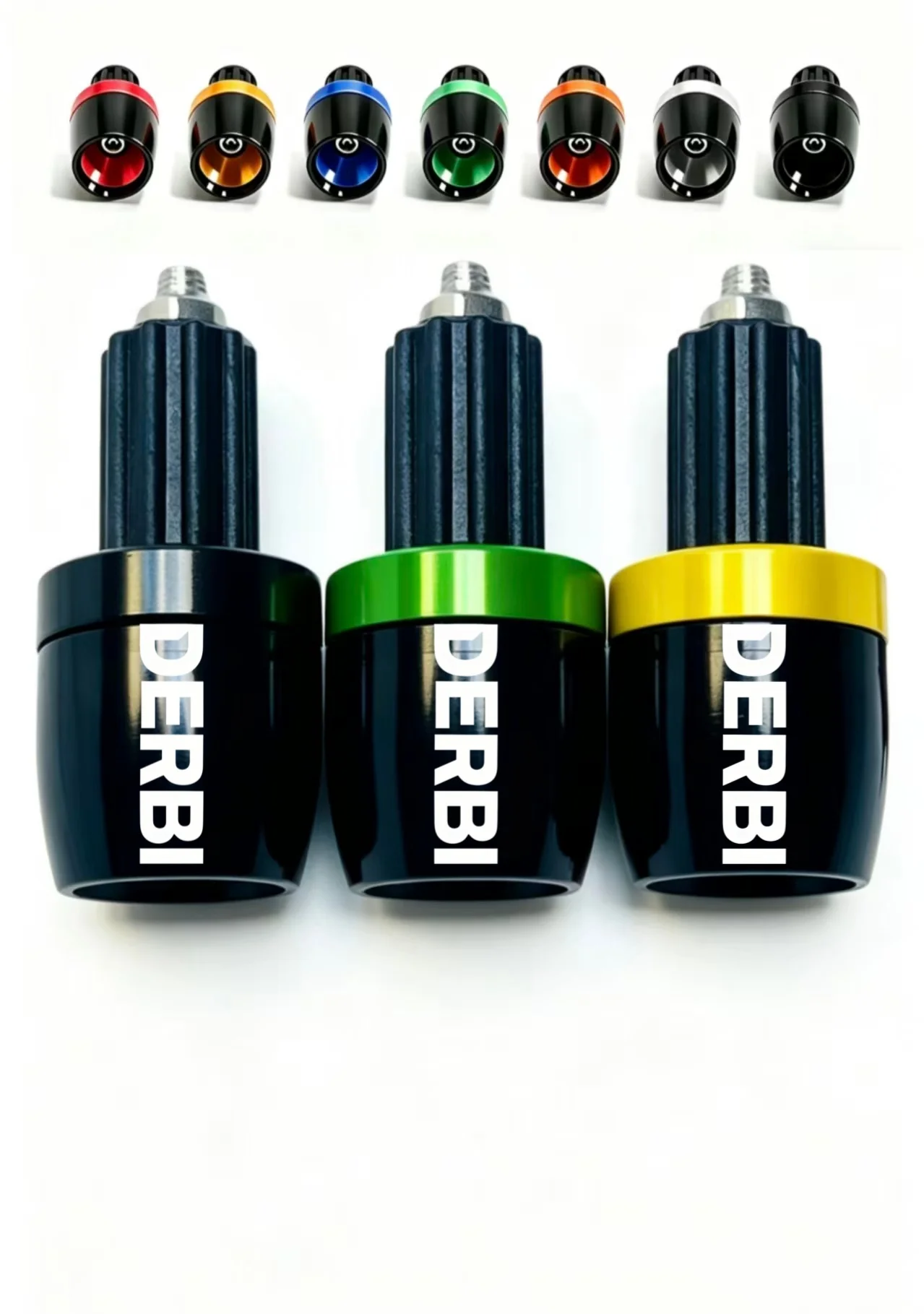 Motorcycle Handlebar Cap And Grip End for Derbi Series Models Latest Model Universal Fit