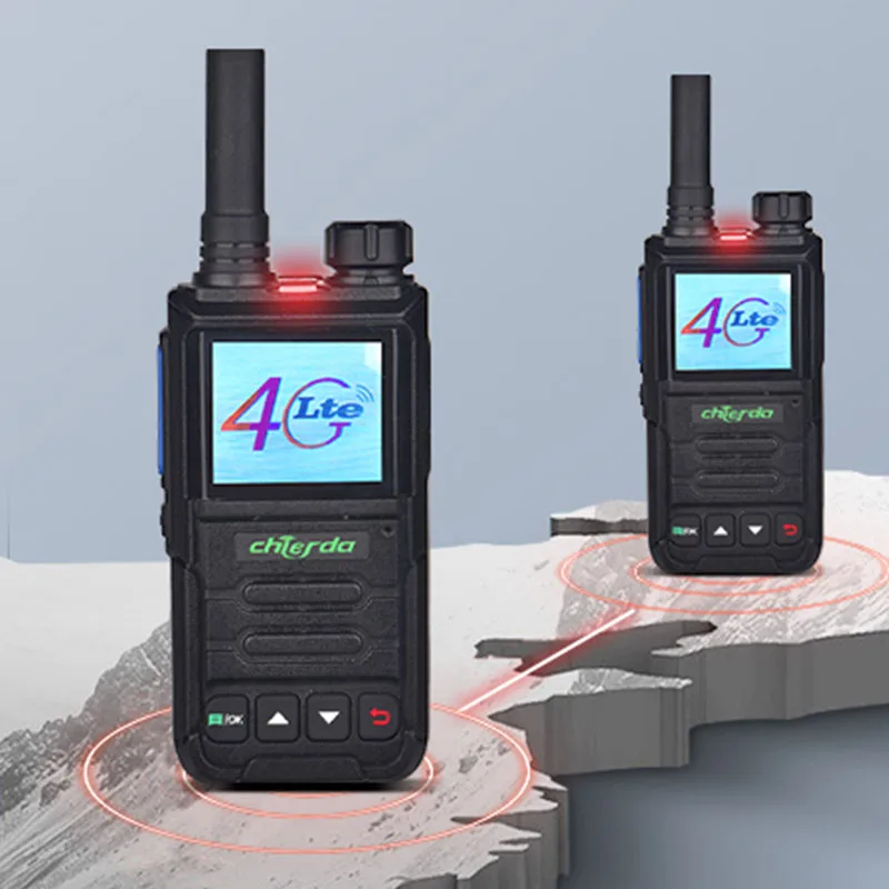 Cheapest Network walkie talkie Chierda NB915 phone 500km Long Range Radio FDD-LTE/TDD-LTE/TD-SCDMA walki talki 4g sim card