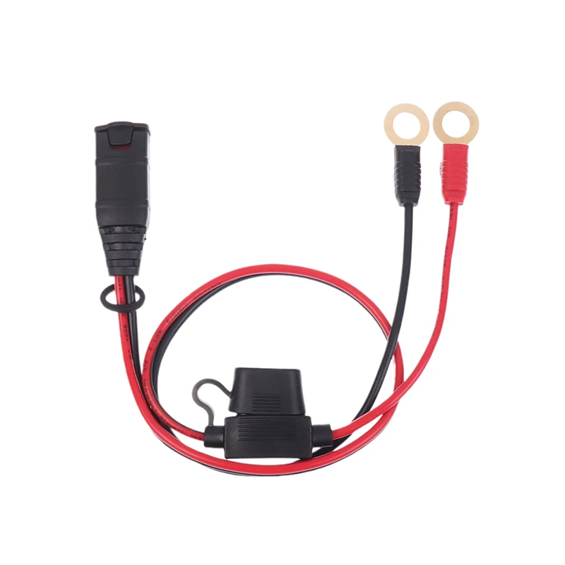 16AWG Wires Harness With X-Connect M10 Eyelet Terminals For Battery Charger Battery Tender Leads Battery Tender