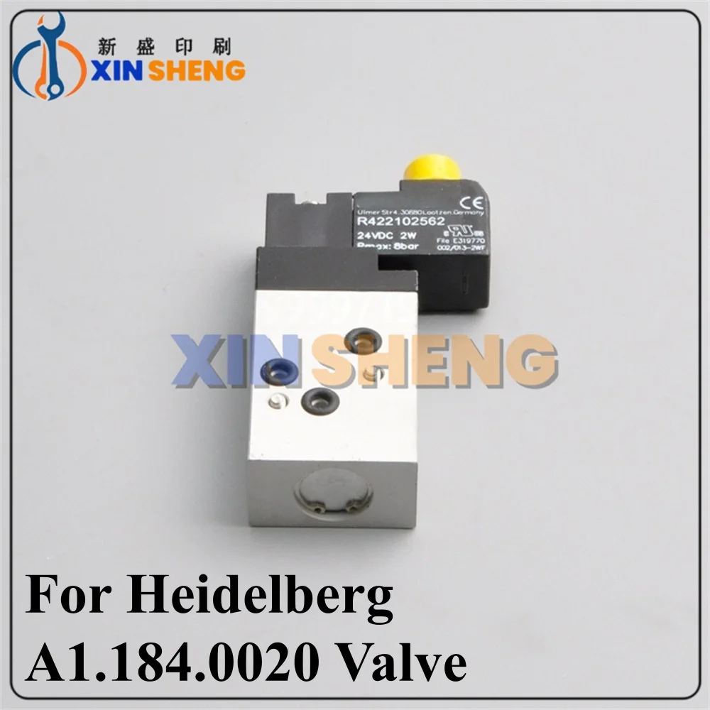 

Good Quality A1.184.0020 Solenoid Valve XL105 CX102 QM46 Machine Cylinder Valve Offset Printing Machine Spare Parts