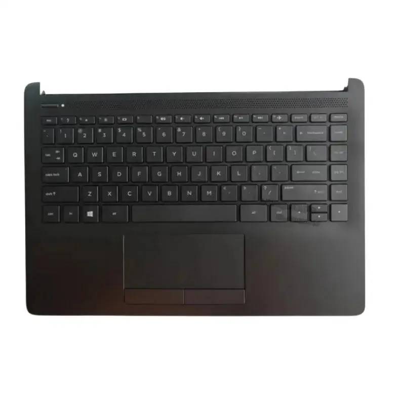 

NEW Palmrest Keyboard Touchpad for HP Pavilion 14-CF 14-DF 14-DK L24818-001 BLACK NON-Backlit