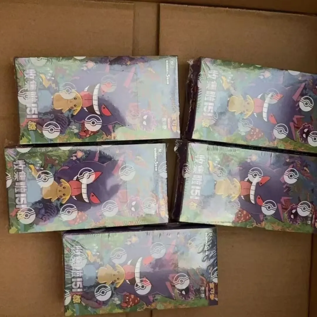 In Stock Fat Box Pokemon Ptcg 151 Collection Vol 3 Chinese Booster Pack Scarlet Violet Trading Card blind box Collection Gift - view 6