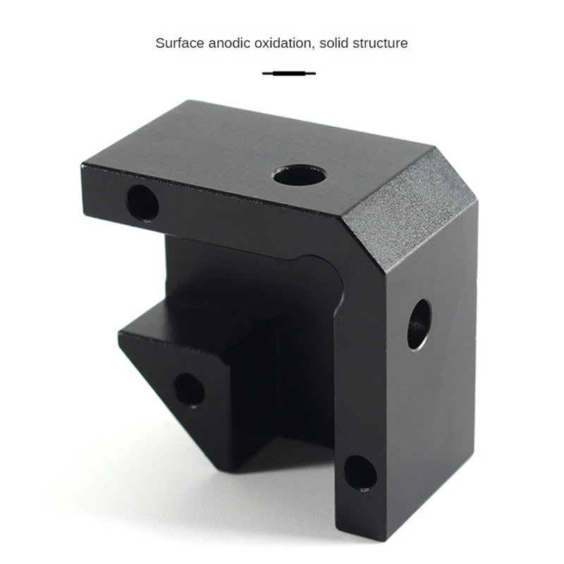 Ajudante de instalação de régua de ângulo reto para impressora 3d voron v0 0.1/0.2 micrômetros, garfo de salada rigrat, para acessórios de perfil 1515