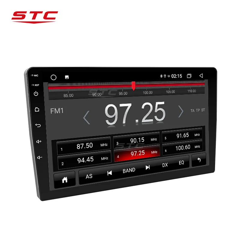 STC Android 10 Video Mobil 7 Inci Layar Sentuh 2 Din Android Radio Mobil WIFI GPS Depan USB Penguat Audio Dsp Mobil