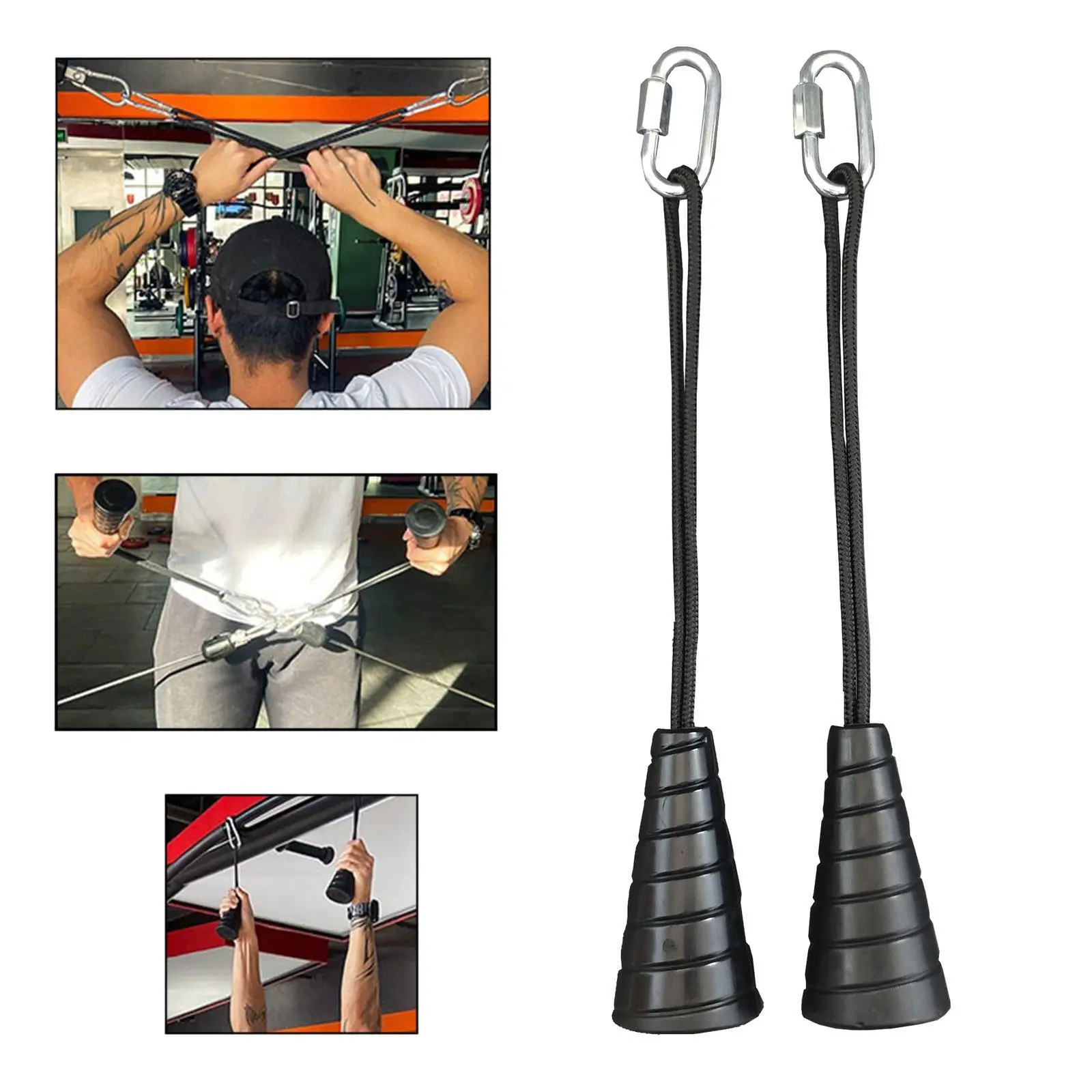 

Tricep Rope Replacement Strength Training Rope Professional Bicep Pull Down Rope for Lats Bodybuilding Back Biceps Gym Equipment