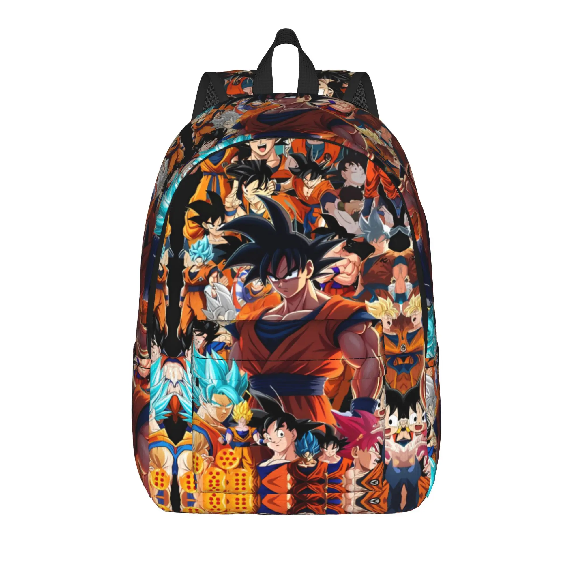Dragons Ball Anime Song Goku Backpack Girl  Breathable Backpacks Polyester Fashion High School Bags Travel High Quality Rucksack