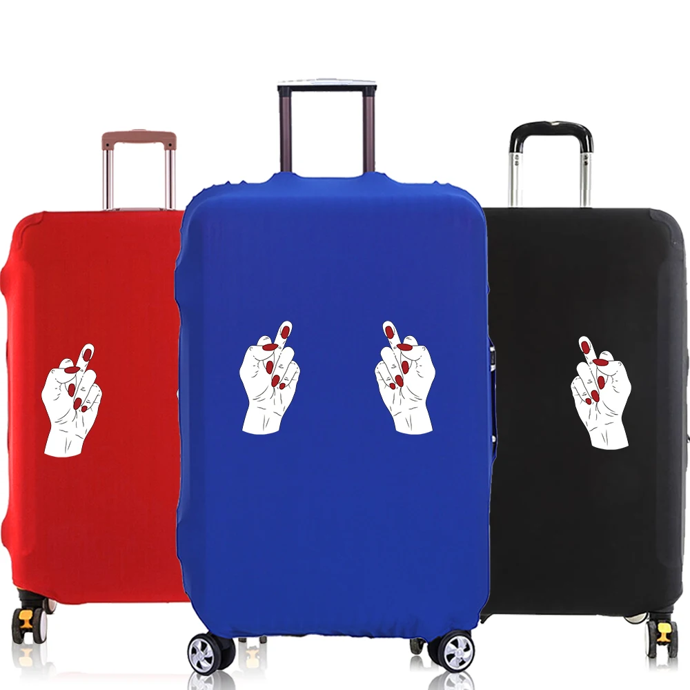 Capa de bagagem para 18-30 Polegada Mala Elástica Capas de bagagem Trolley Case Acessórios de viagem Casos de proteção contra poeira Peito Series