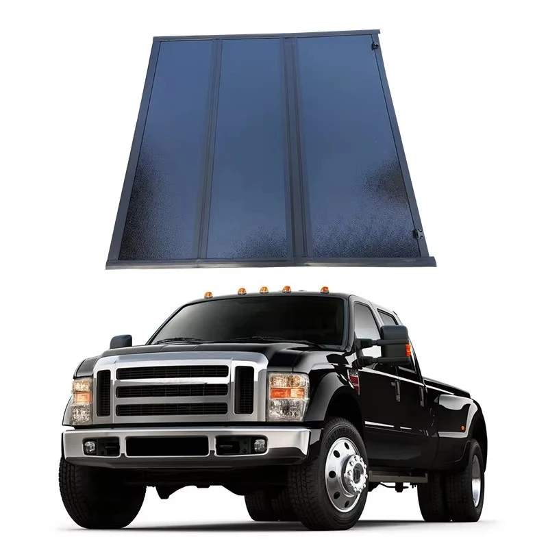 

Factory Hard Tri-Fold Tonneau Cover Embedded Pickup Truck Protect Cover for Colorado 5.2ft Compatible Hilux Model