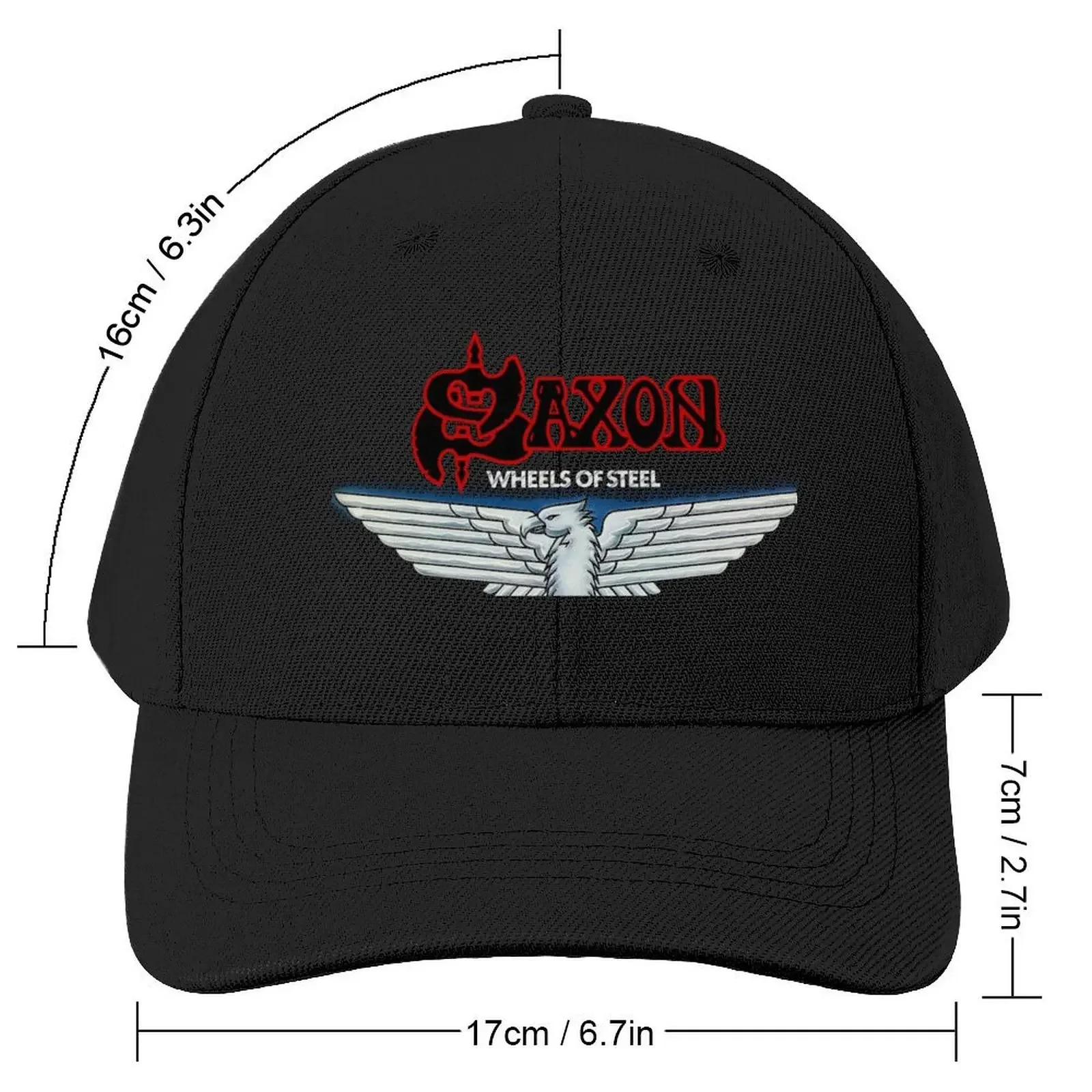 WHEELS OF STEEL SAXON Baseball Cap hiking hat Rave Hat Man For The Sun Women's Hats Men's