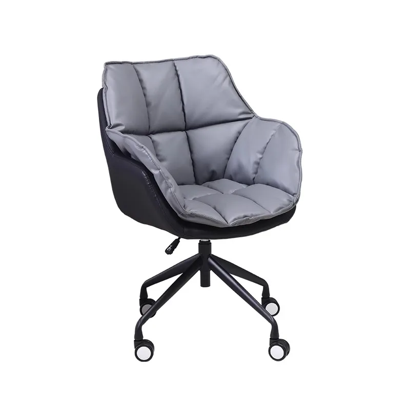 Moderne oranje bureaustoelen Verstelbare draaibare Designer Comfortabele bureaustoelen Ontspannende draaibare Silla De Escritorio-meubels