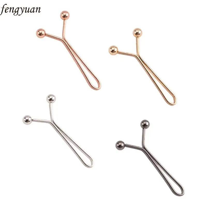 

B2QE Pack Of 6 Hijab Needle Scarf Clip For Stylish Scarf And Headscarf Accessory