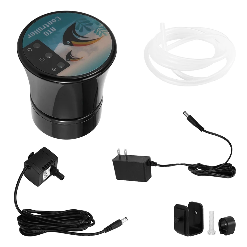 Smart ATO System For Aquariums  Auto Top Off Water Filler With Magnetic Installation Max Tank Thickness 12.5Mm US Plug