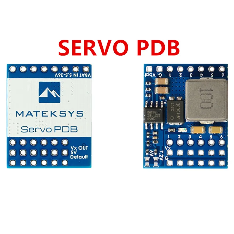 

MATEK SERVO PDB W/ 4A BEC 5.5-36V TO 5-8.2V For RC