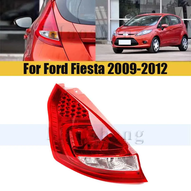 

Задний бампер Задний фонарь Задний фонарь для Ford Fiesta 2009-2012 Лампа Задние фонари Задние фонари Стоп-сигнал