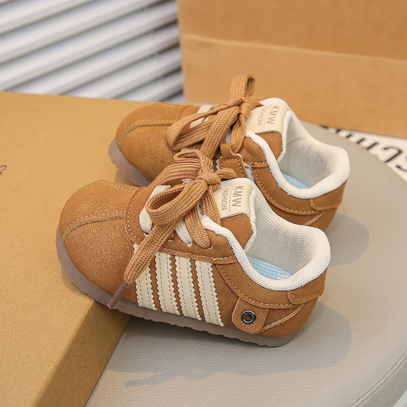 

0-6Years Baby Shoes Autumn Casual Anti-slip Sneakers Children's Skateboard Shoe Breathable Boys Girls Toddlers Sports Shoes