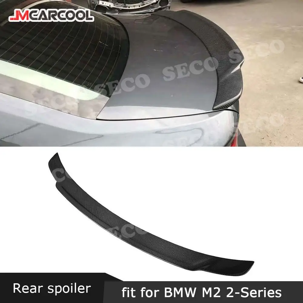 

JMCARCOOL Carbon fiber rear spoiler lip wings for BMW 2 Series F22 F23 F87 M2 218i 220i 228i M235i 2014-2018 Car Styling