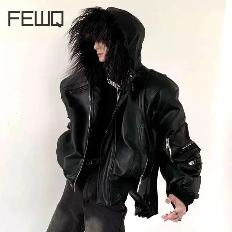 Why the FEWQ Men's Patchwork Jacket is the Ultimate Winter Wear for Style and Comfort