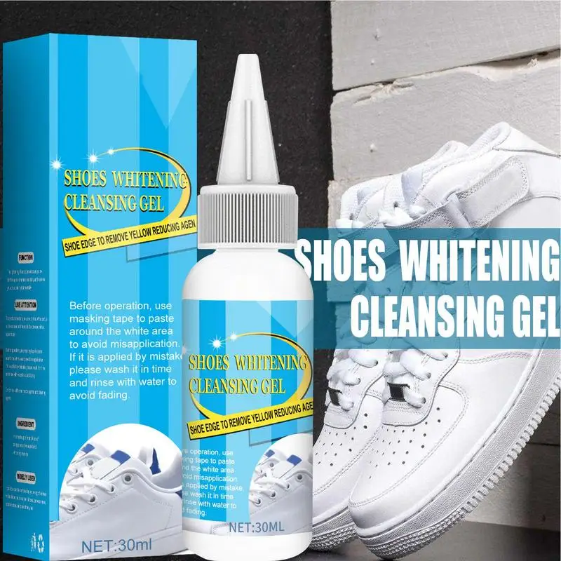 

White Shoes Cleaning Gel Clean Whitening Polish Shoe Stain Foam Deoxidizer Sneaker Remove Yellow Edge Oxidizing Sneaker Remove