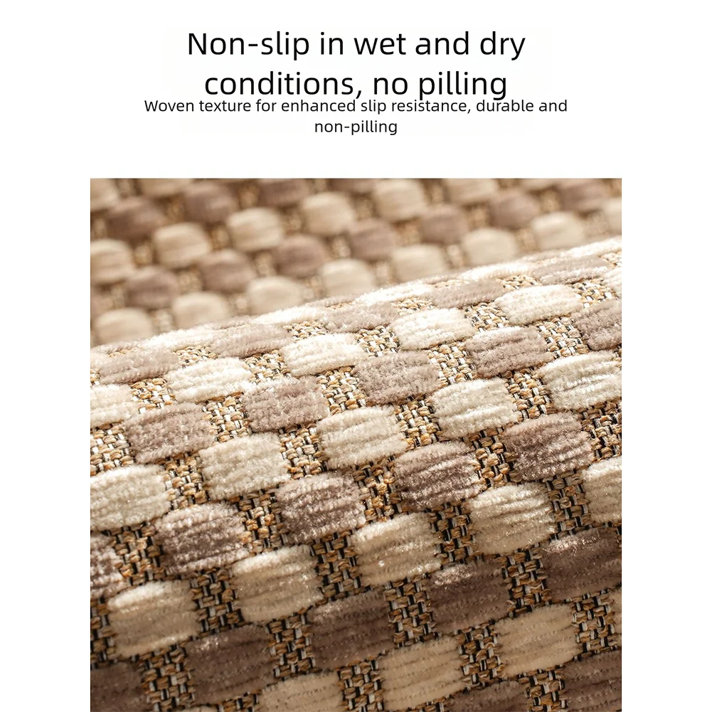 

1 Piece Anti-slip Carpet Waterproof Kitchen Mat Polyester Fiber Kitchen Floor Mat For Water And Oil 17x28inch/43*70cm Home Parts