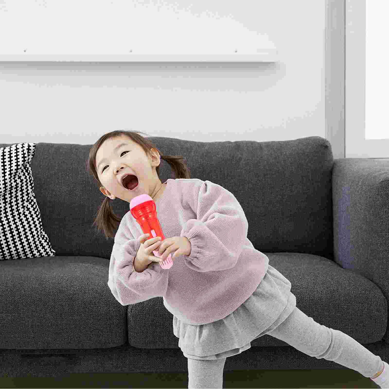 Microphone for Kids Echo Toy Voice Amplifying Music Plaything Baby Wireless Headphones