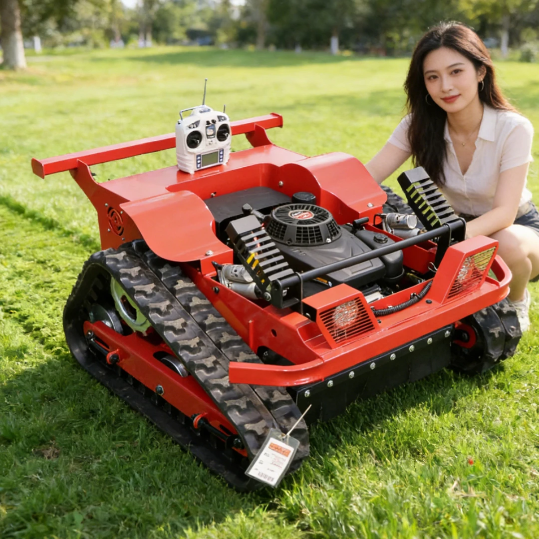 

Customized lawn mower with multiple color options available for free, and can also be equipped with a snow shovel