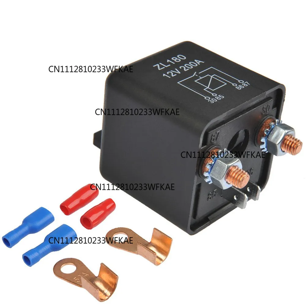 ZL180 12V 200A car relay, start relay, with accessories