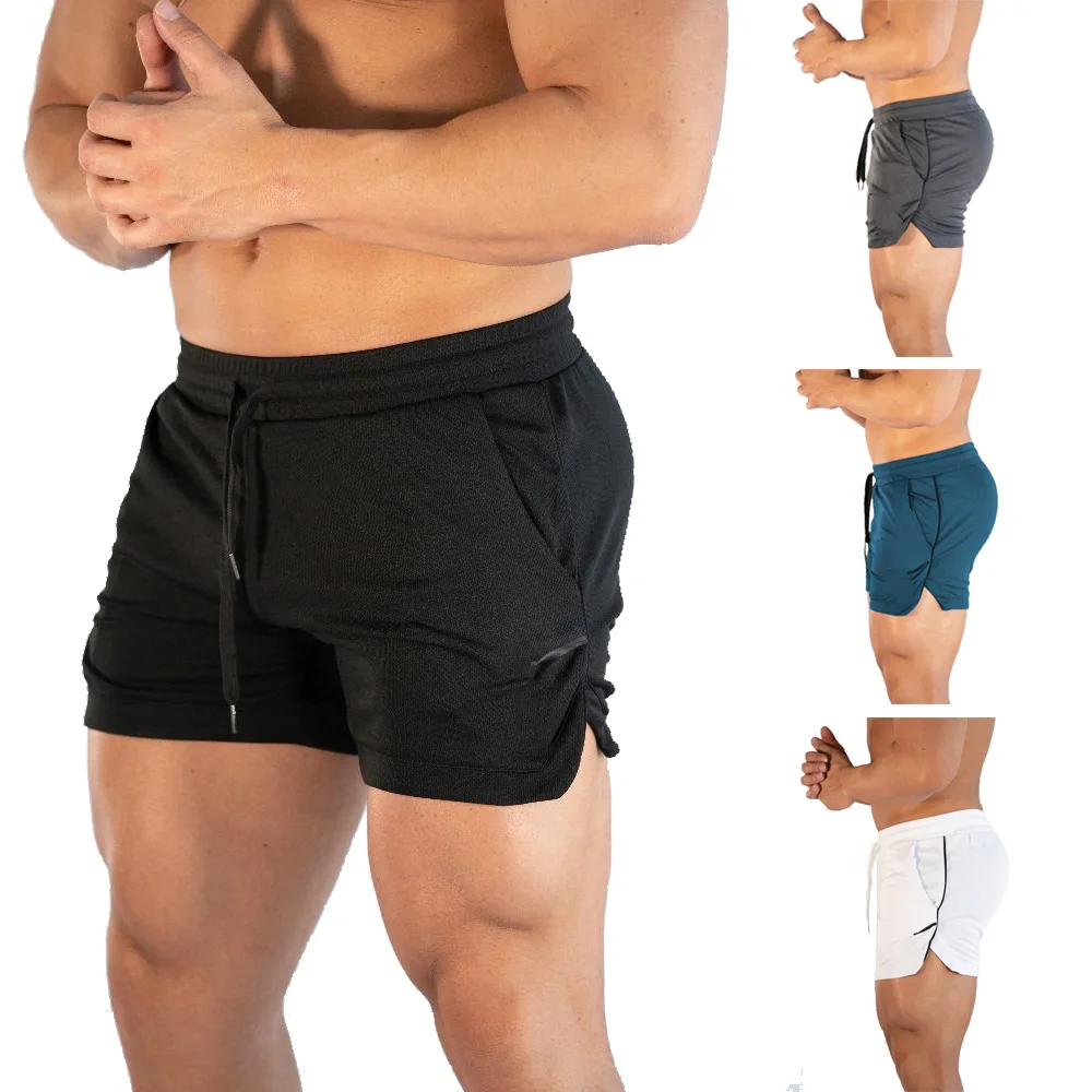 Running Shorts For Man Sports Shorts Quick Dry Mesh Breathable Marathon Shorts Bodybuilding Short Pants Large XXXXL Beachwear