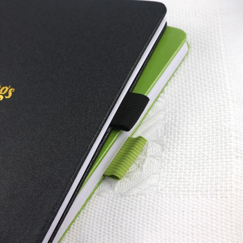 Custom. Custom A5 Notebooks Dagboek Hardcover Hot Stamping Notitie Boeken Tijdschriften Met Bindende Afdrukservice