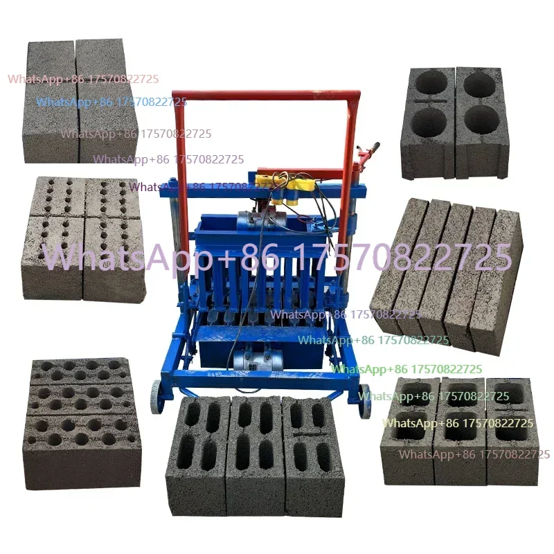 

Заводская цена. Малогабаритный портативный станок для производства кирпича. Ручной станок для изготовления кирпича.